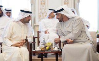 رئيس الدولة يستقبل أمين عام مجلس التعاون الخليجي