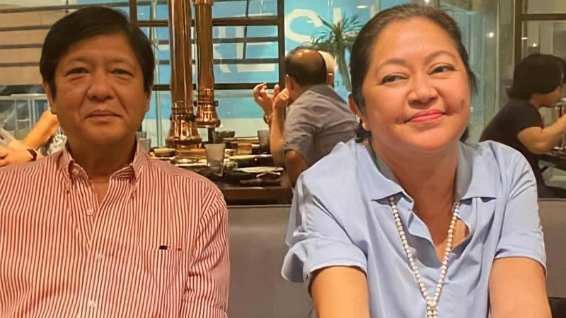 السيدة الفلبينية الأولى مع زوجها الرئيس المنتخب، أرشيفية