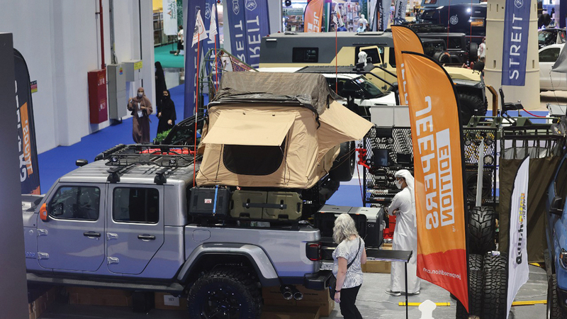 المعرض يشترط أن يكون الابتكار جديداً ويُقدّم خدمة ملموسة للصقارين وهواة الصيد ورحلات السفاري. أرشيفية