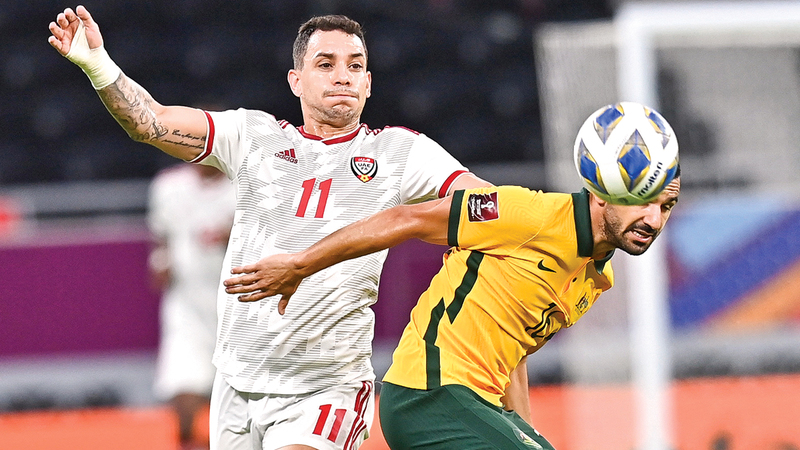 المنتخب تعرّض لخسارة أمام استراليا انهت آماله في المونديال. وكالات