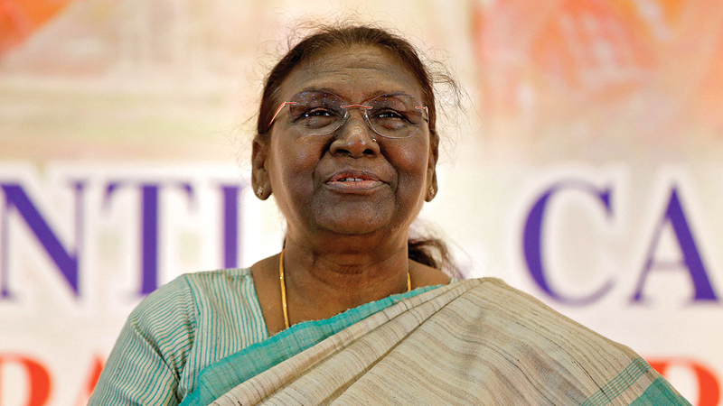 الرئيسة الهندية الجديدة. أرشيفية