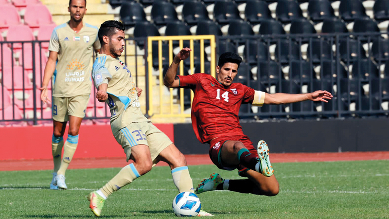 من مباراة ودية سابقة للظفرة.   من المصدر