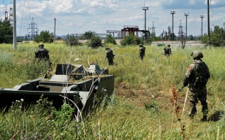 روسيا تعلن سيطرتها الكاملة على قرية بيسكي في منطقة دونيتسك