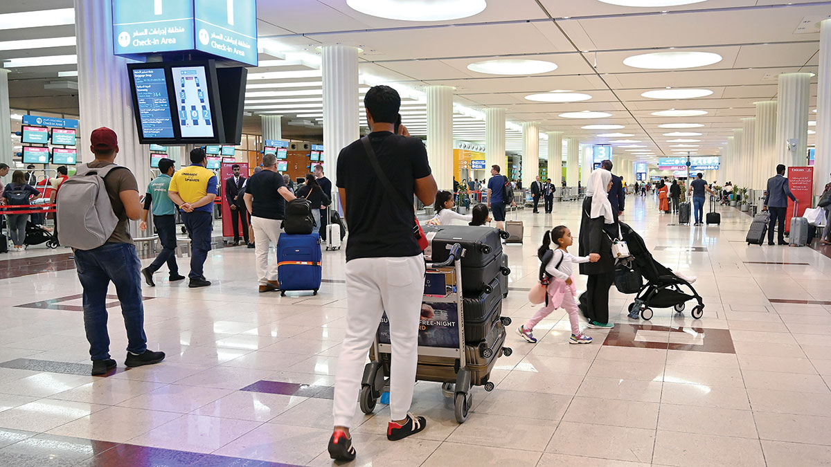 مطار دبي حافظ على أدائه الاستثنائي وتحقيق نمو على أساس ربع سنوي للمرة التاسعة على التوالي.   تصوير: يوسف الهرمودي