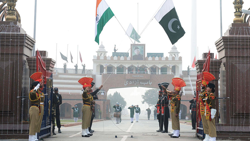 الحدود الهندية الباكستانية ظلت مغلقة لسنوات طويلة.   أرشيفية