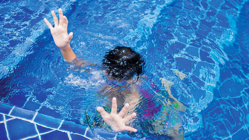 حوادث الغرق تمثل سبباً رئيساً للوفاة الناجمة عن الإصابات غير المقصودة في الدولة.  أرشيفية