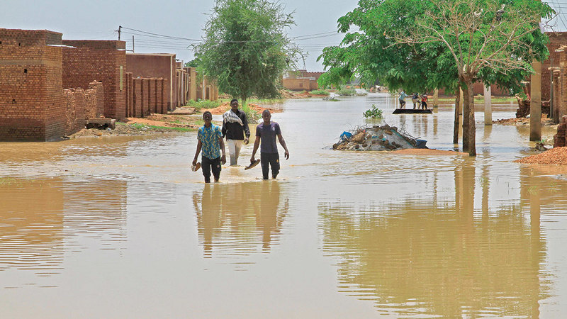 إعلان حالة الطوارئ في 6 ولايات. أ.ف.ب