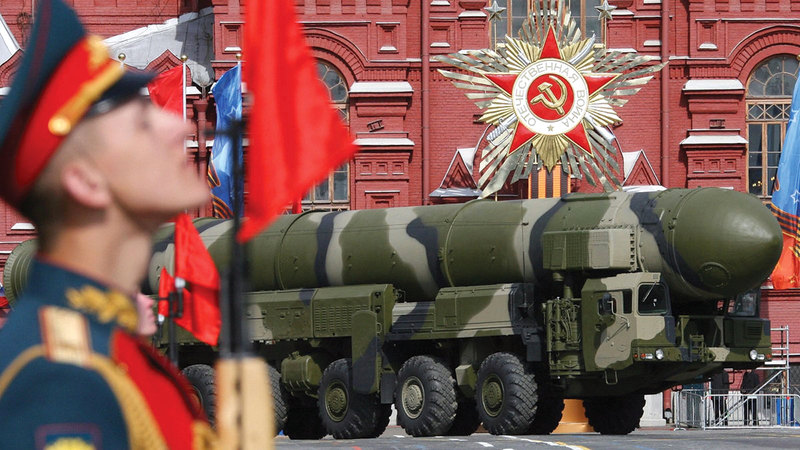 روسيا حذرت من أنه يمكن نشر الأسلحة النووية في أي صراع.   أرشيفية