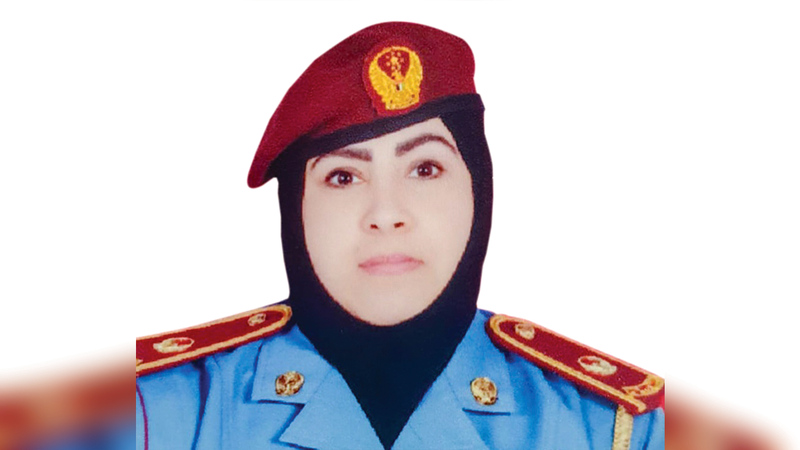 الرائد ليلى شجاعي: «طموح المرأة الإماراتية لا يتوقف، بل وصل إلى معانقة السماء».