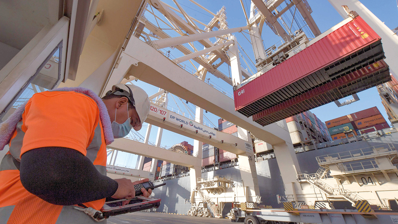 مستقبل التصدير في دولة الإمارات وإمارة دبي واعد. أ.ف.ب