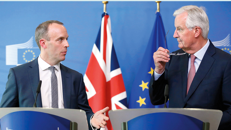 الاتحاد الأوروبي على خلاف مع لندن بشأن أيرلندا الشمالية. أرشيفية