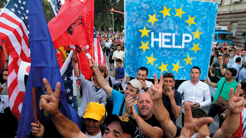 دول البلقان تريد الانضمام إلى الكتلة الأوروبية.   أرشيفية