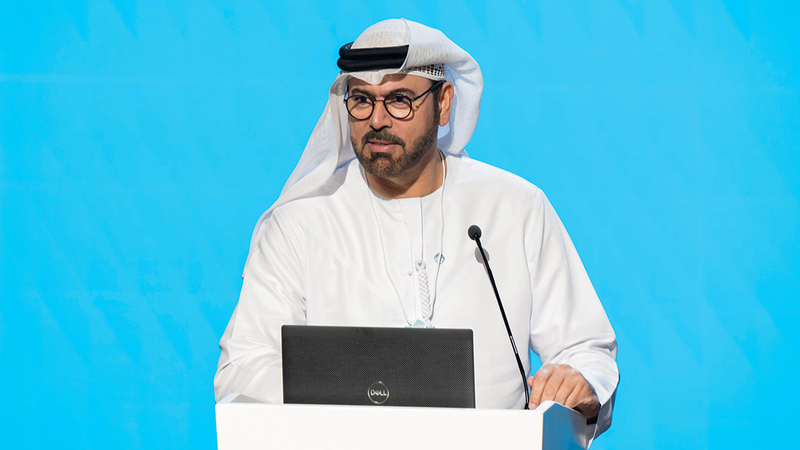 محمد القرقاوي.. خلال أعمال ملتقى السفراء. من المصدر