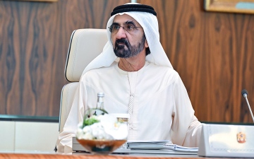 الصورة: محمد بن راشد: الإمارات استثناء عالمي في سرعة وقوة النمو بعد «الجائحة»