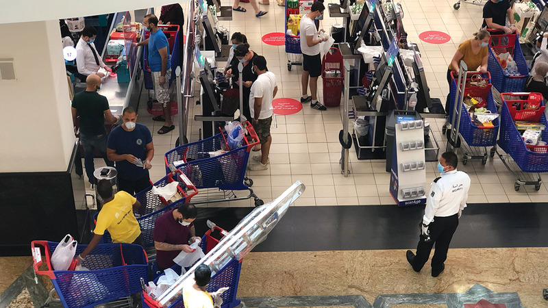 ًمبيعات تجارة التجزئة تشهد زخماً ملموساً خلال العام الجاري.   أرشيفية