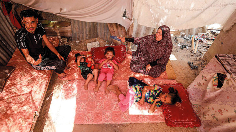 600 فلسطيني يواجهون الترحيل في ظل ظروف مأساوية. الإمارات اليوم