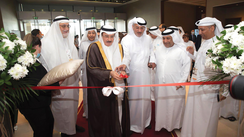 خلال حفل افتتاح  «ميدام 2022» الذي تستضيفه دبي. وام