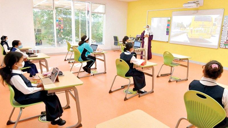 «الطوارئ والأزمات»: استمرار العمل بالإجراءات الاحترازية في قطاع التعليم حسب البروتوكول الوطني.   الإمارات اليوم