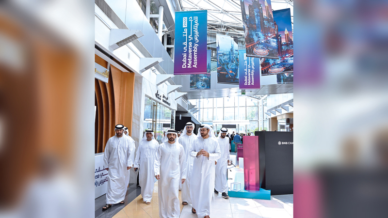 حمدان بن محمد أكد أن دبي ترحّب بجميع المبتكرين والخبراء لاستشراف وتصميم مستقبل الميتافيرس. وام