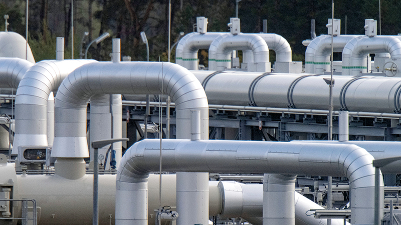 تم إغلاق خطوط أنابيب وأنظمة استقبال الغاز من خط «نورد ستريم2» في ألمانيا.   أ.ب