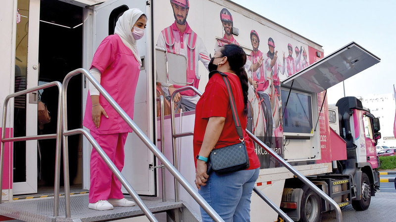 The “Pink Caravan” continues its march with a campaign of free tests