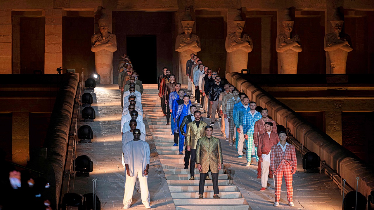 دار ستيفانو ريتشي احتفلت بيوبيلها الذهبي في الأقصر.
أ.ف.ب