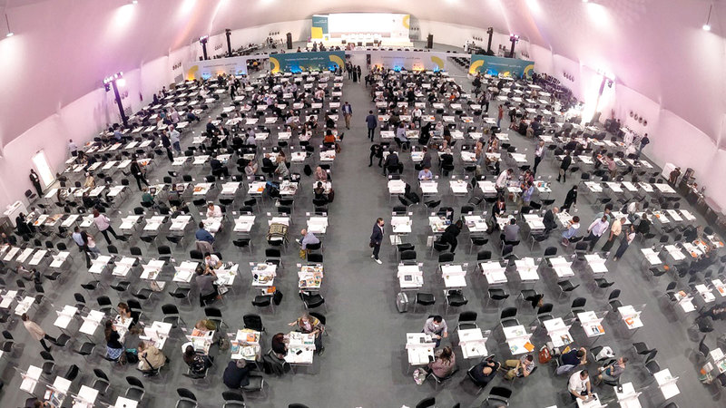 المؤتمر جمع العام الماضي 546 ناشراً ووكيلاً أدبياً من 83 دولة.   من المصدر