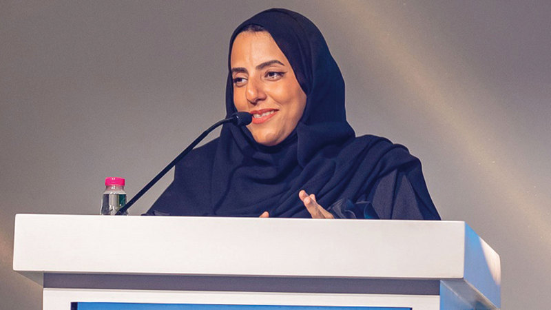 جواهر بنت عبدالله القاسمي: «نختتم الدورة التاسعة من المهرجان، إلا أننا مستمرون في استثمار كل الأدوات الإبداعية والفنية، من أجل النهوض بشبابنا وخدمة مجتمعاتنا».