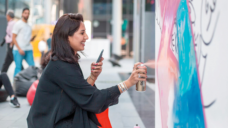 «أسبوع دبي للتصميم» يُعدّ المهرجان الإبداعي الأضخم في المنطقة.   من المصدر