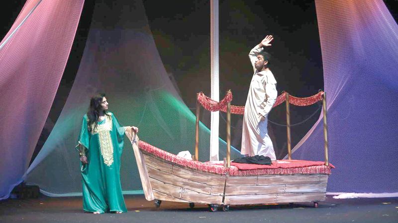 المبادرة تسعى إلى توفير بيئة داعمة للفرق المسرحية في الدولة تمكّنها من مضاعفة إنتاجاتها.   أرشيفية