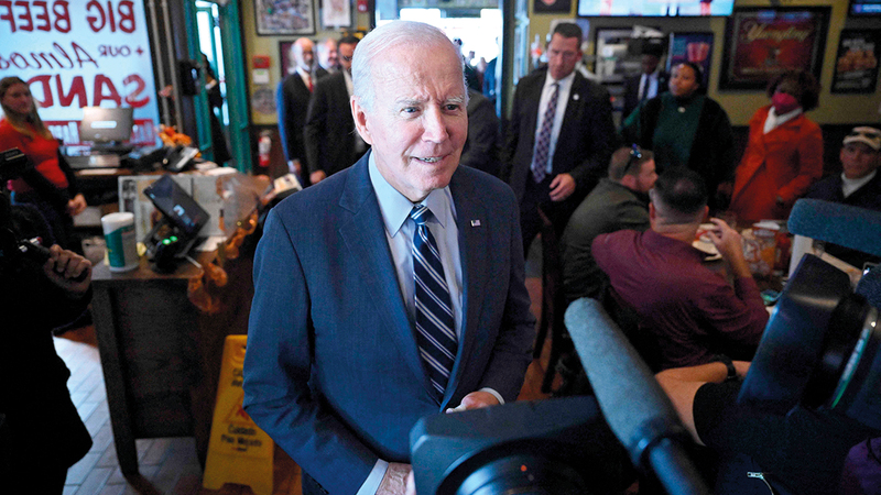 بايدن مطالب بالتحرك من أجل التفاوض بشان تجديد العمل باتفاقيات السلاح النووي.   أ.ف.ب