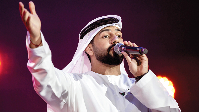 محمد الشحي من أبرز الأصوات الشابة التي حققت انتشاراً واسعاً بين الجمهور.    الإمارات اليوم
