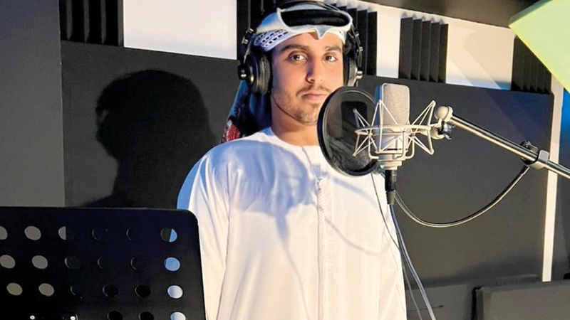 حمدان الحميري تميز في اللون التراثي الإماراتي.    الإمارات اليوم