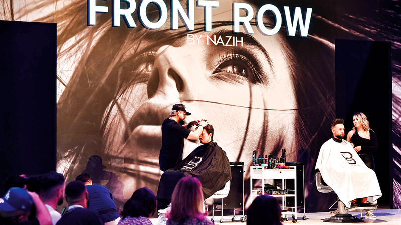 معرض &laquo;بيوتي وورلد ميدل إيست 2022&raquo; فعالية &laquo;فرونت رو&raquo;.