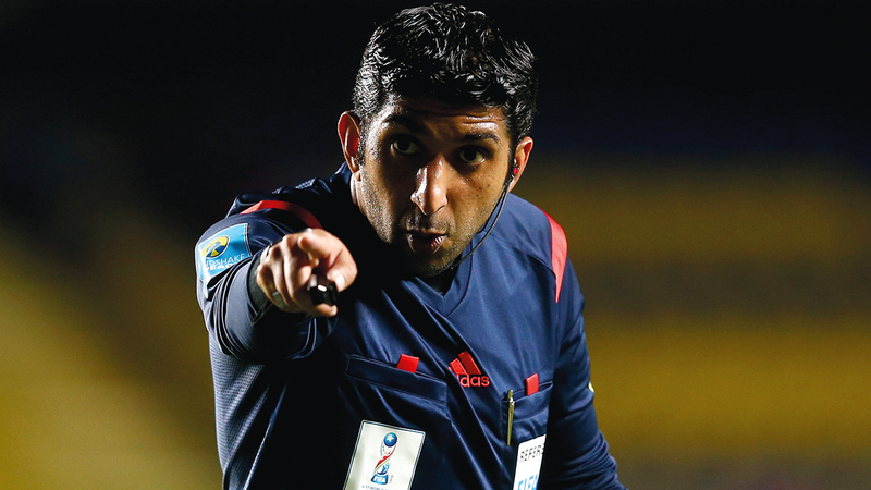 حكم الساحة الدولي الإماراتي محمد عبدالله حسن. أرشيفية