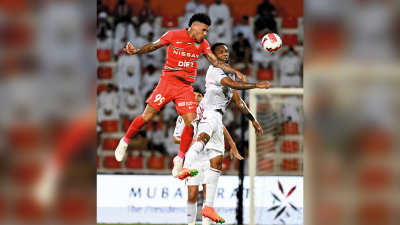 إيغور خيسوس سيغيب 6 أسابيع عن الفريق. تصوير: أسامة أبو غانم