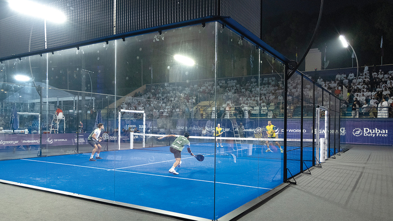 من منافسات اليوم  الثاني من بطولة العالم. من المصدر