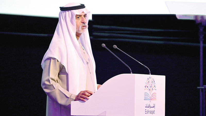 وزير التسامح والتعايش: المهرجان احتفال بالتراث الغني من التسامح والتعايش في دولة الإمارات.