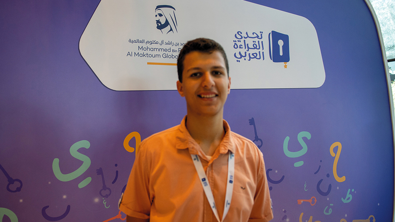 راشد عبدالله الخطيب يتسلح بالعزيمة القوية من أجل تحقيق اللقب.   من المصدر