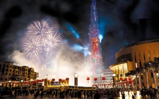 الصورة: دبي.. دهشة وفعاليات على مدار العام