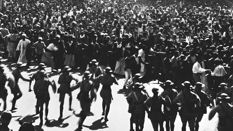 عقاب بريطاني جماعي لأهل القرى الفلسطينية. أ.ب