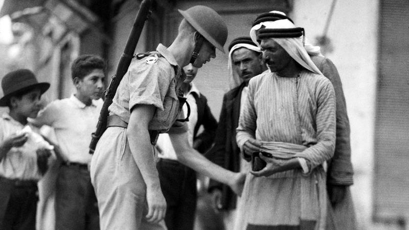 سلطات الانتداب البريطاني مارست أقسى أنواع التضييق على الفلسطينيين.   أرشيفية