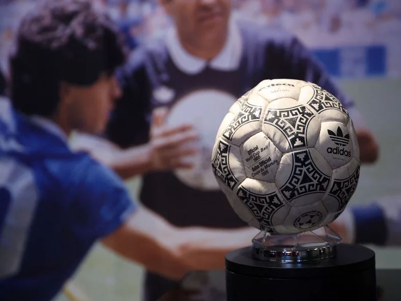 Maradona's Most Famous Goal Ball Sold For Two Million Pounds Sterling