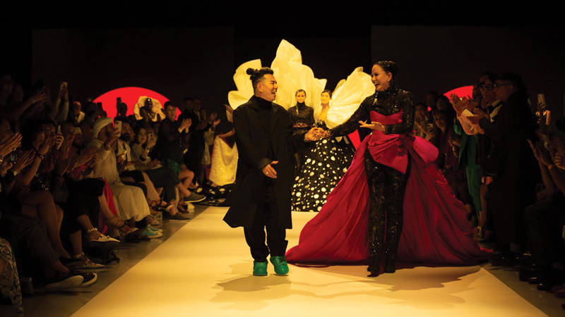 أبرز المصممين والعلامات العالمية شاركت في الحدث. الإمارات اليوم