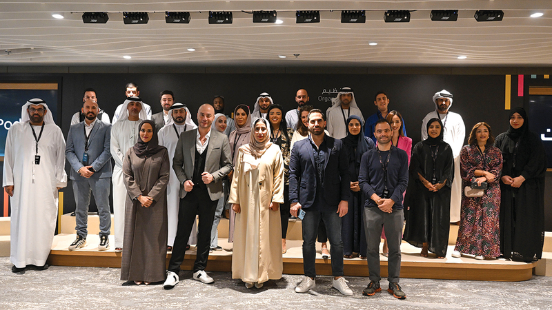 منى المري: نعتز بشبكة العلاقات التي تجمع نادي دبي للصحافة بأهم صناع المحتوى في العالم العربي. تصوير: أشوك فيرما