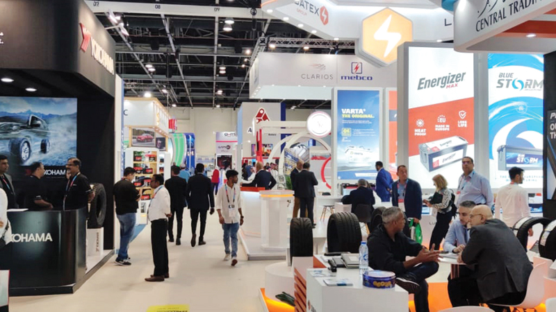 الدورة الـ19 لمعرض «أوتوميكانيكا دبي» تقام بمركز دبي التجاري العالمي. À من المصدر