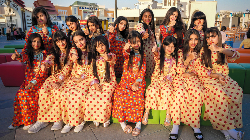 رسالة المهرجان الحفاظ على التراث الوطني  والحضارة الإماراتية.    الإمارات اليوم