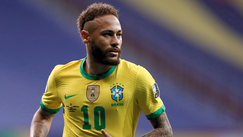 نيمار.    أ.ف.ب