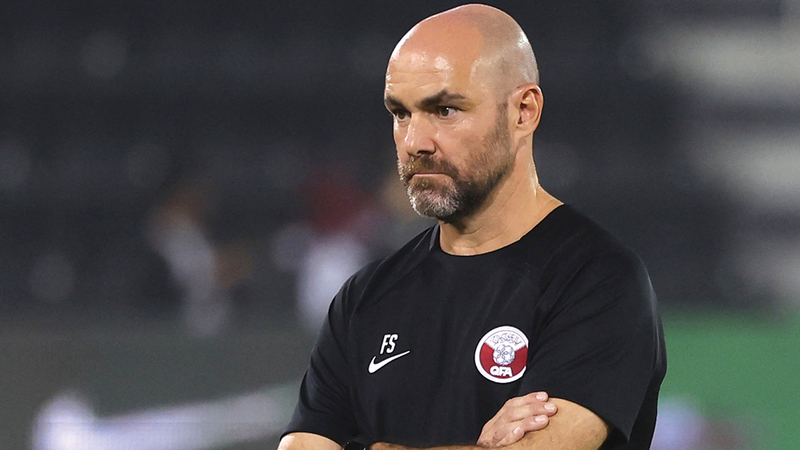 ضغوط كبيرة على مدرب قطر سانشيز لتصحيح الصورة.  من المصدر