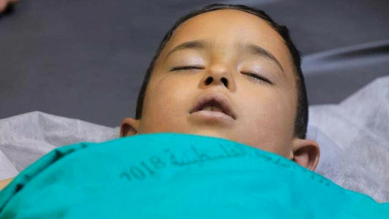 الطفل ريان سليمان سبعة أعوام من بيت لحم. الإمارات اليوم